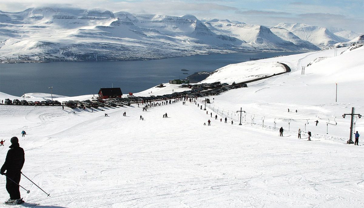 Stoki narciarskie Oddsskarð