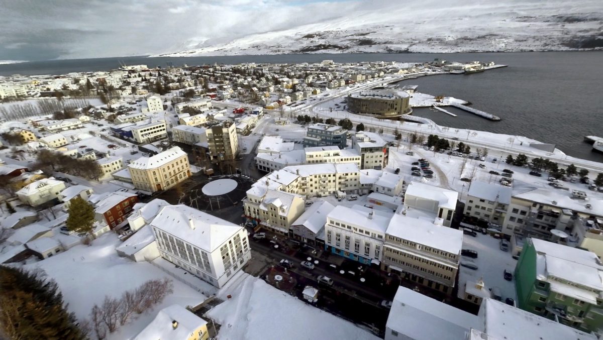 Akureyri die Kulturhauptstadt Europas im Jahr 2030