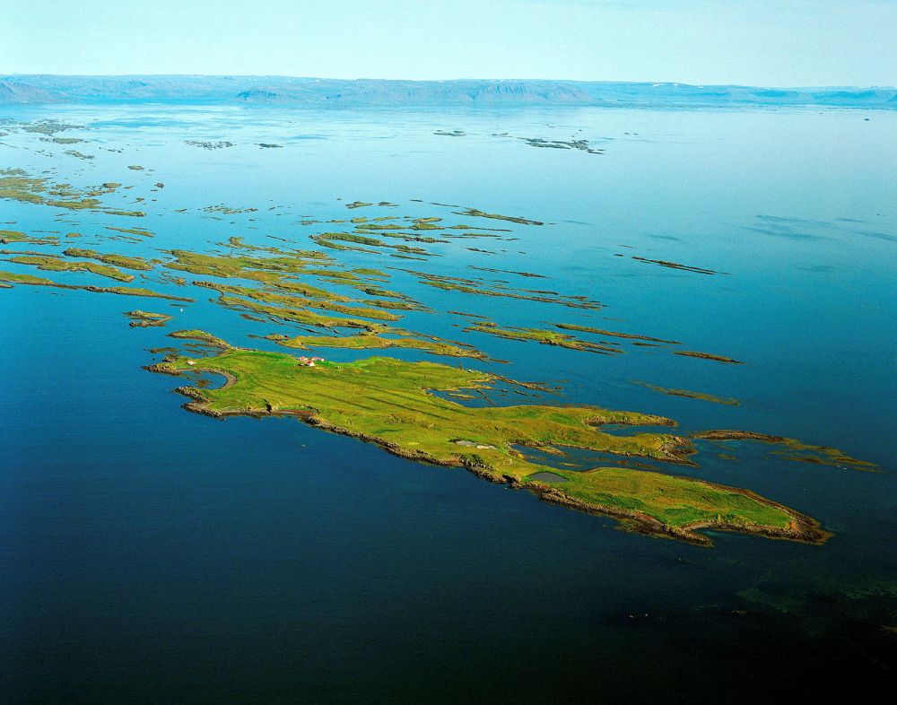 Svefneyjar-Inseln verkauft – Algen werden für die Stoffproduktion verwendet