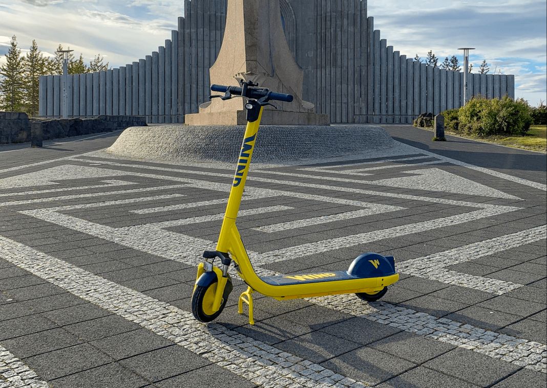 The Wind scooter company has finished operations in Iceland