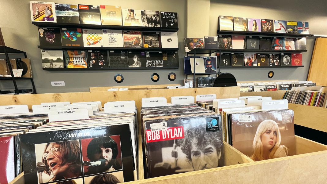 Vinyl records are back in favor