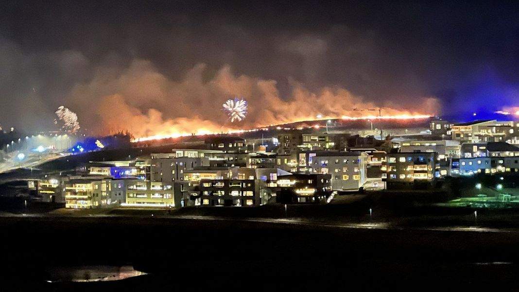 New Year's fires - a busy night of firefighters
