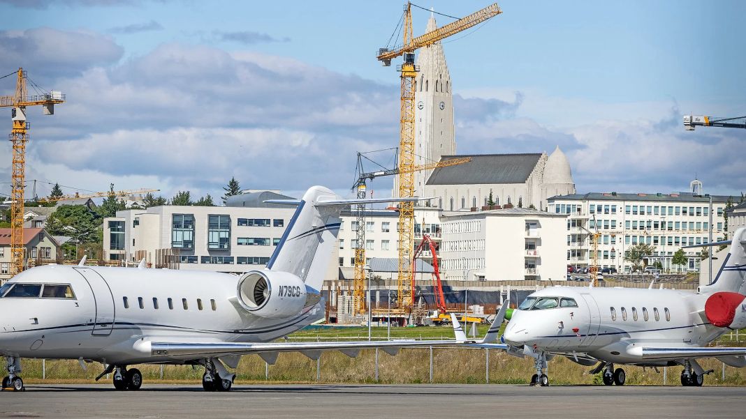 In Reykjavik, it’s cheaper to park a jet than a car