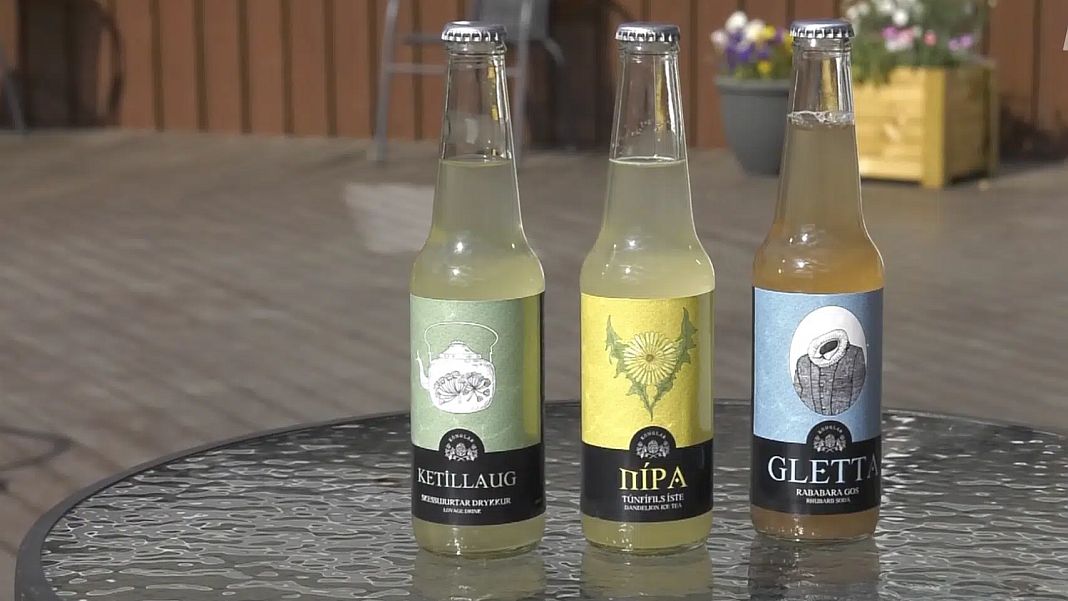 Ein Startup aus Ostisland stellt Getränke mit heimischen Kräutern her