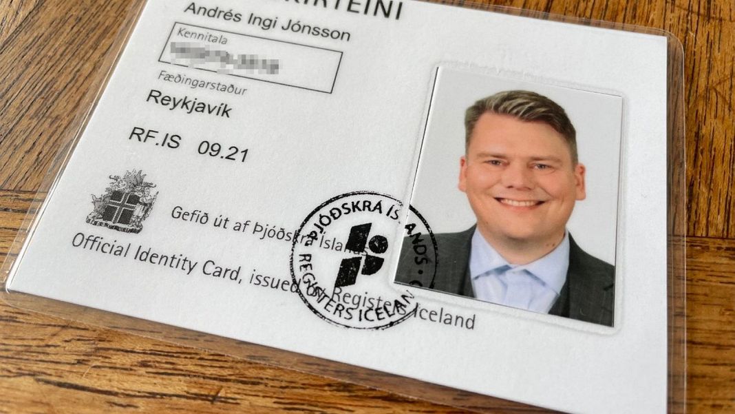 ID cards may appear in Iceland
