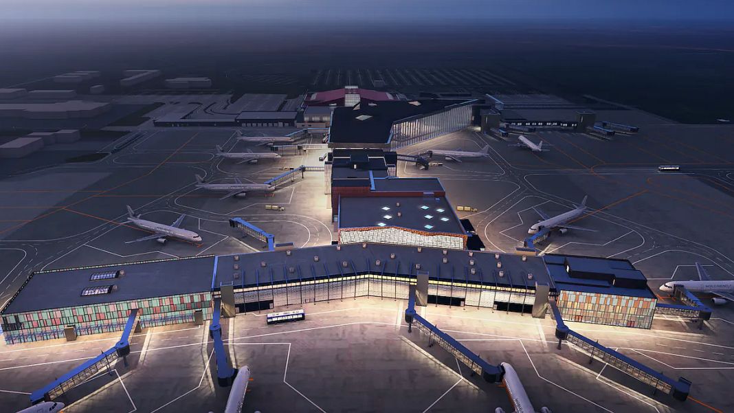 Keflavík Airport is being expanded
