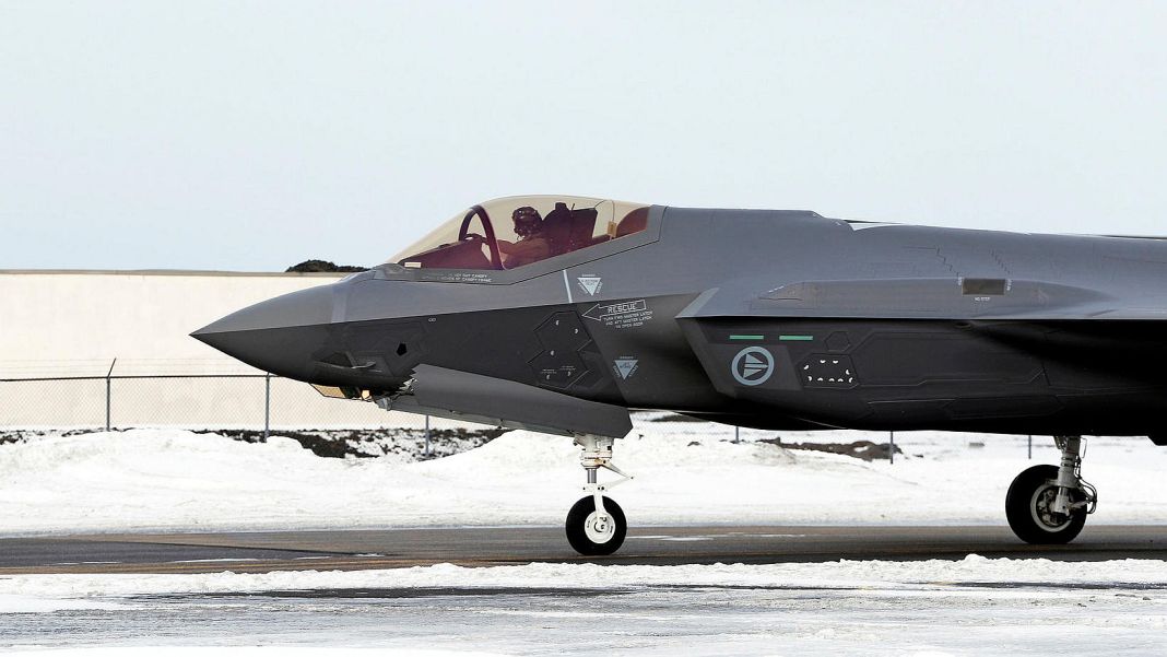 F-35 jets arrive in Iceland as part of the NATO Air Policing mission