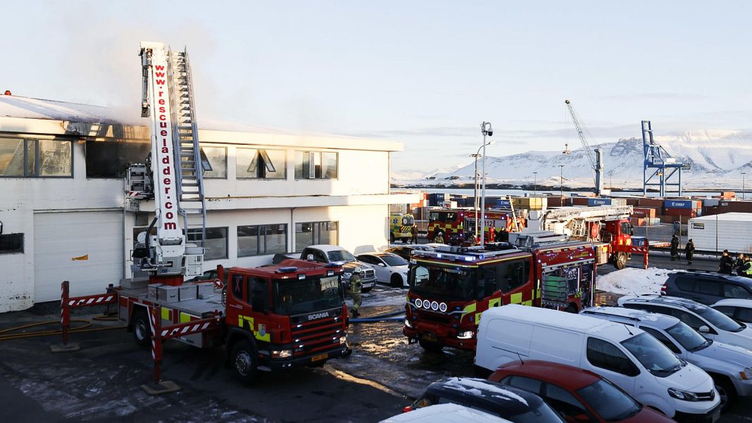 Ein Feuer in einem Pflegeheim in Reykjavík