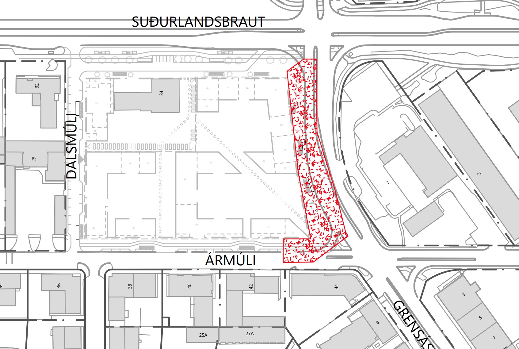 Closure of part of Grensásvegur street for four months