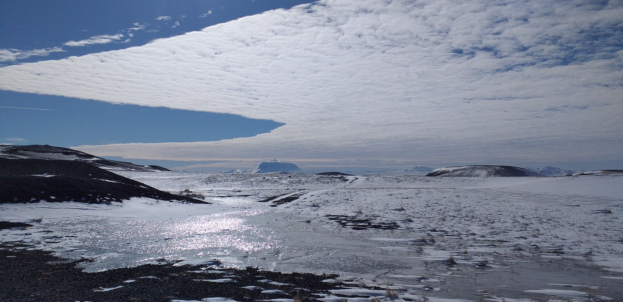 Lodowiec Dyngjujökull wędruje po kilka metrów dziennie